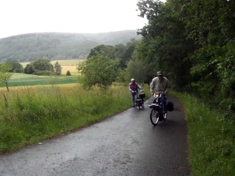 velosolex ausfahrt durch das73