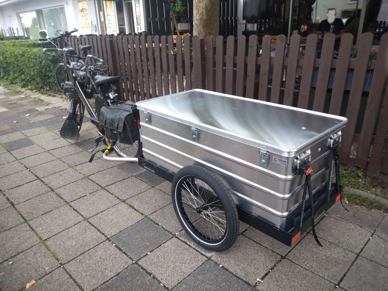VeloSoleX mit Anhänger_1